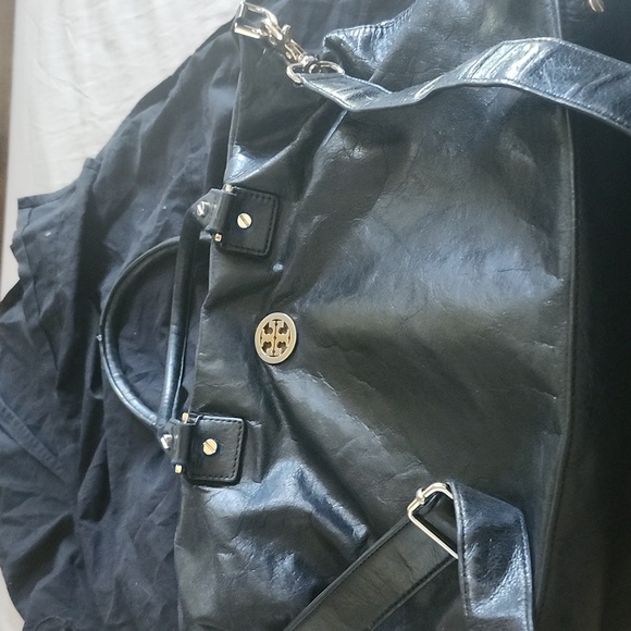 Torry burch black leather shoulder bag - Picture 16 of 17